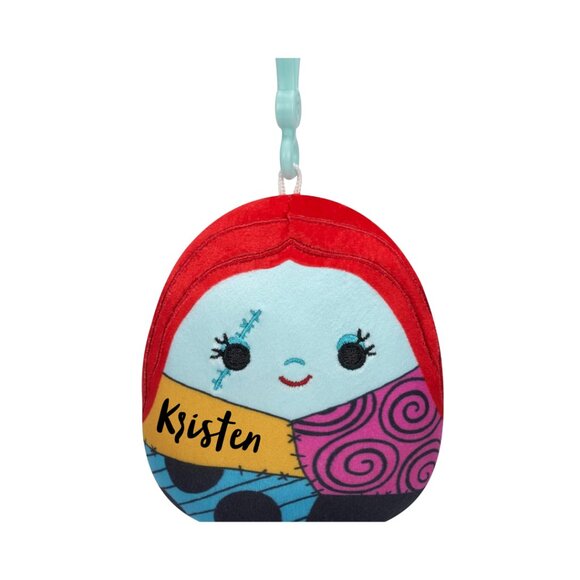 Sally Authentic 3.5"NWT Squishmallows Clip Customized Your Name For Free! - Picture 1 of 1